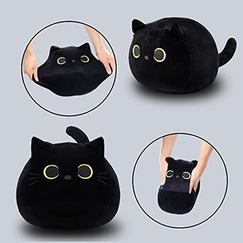 3d 黒猫 クッション 背中 腰 形状デザイン かわいい猫 枕 猫 ぬいぐるみ かわいい ぬいぐるみ 猫 動物 ふわふわ 黒猫 枕 ぬいぐるみ ぬいぐるみ 最適な材料 Themtransit Com