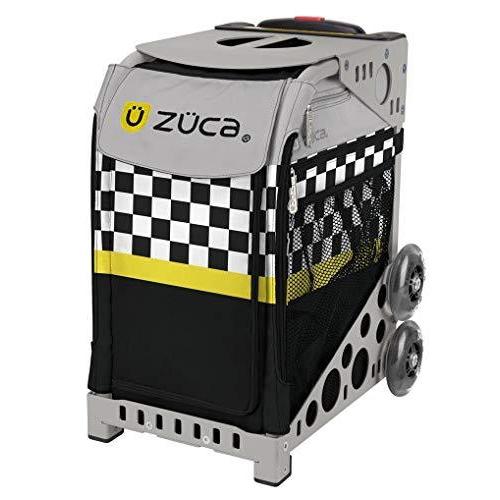 ZUCA スポーツスーツケース 内蔵シート付き Sk8terブロックインサートバッグ フレームカラーを選択 グレイ