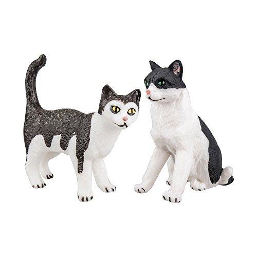 8つの可愛い猫のフィギュア 異なる姿勢で 生き生きとした動物の模型 子供に適用しています Toymany その他人形 16 新作 Themtransit Com