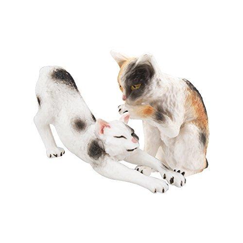 8つの可愛い猫のフィギュア 異なる姿勢で 生き生きとした動物の模型 子供に適用しています Toymany その他人形 16 新作 Themtransit Com