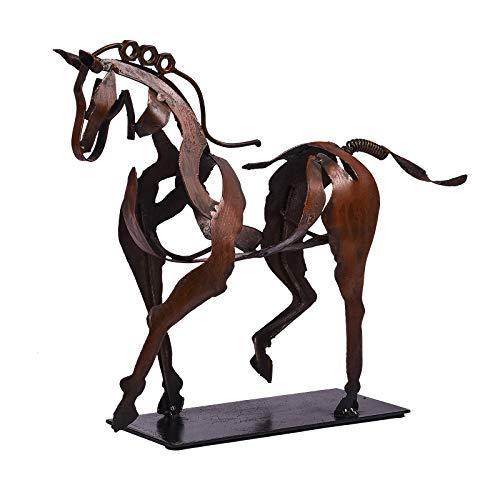 出産祝いなども豊富 SunBlogs アートメタル 暖 本棚 家庭 デコレーション 素朴なメタル像 手芸 彫刻 馬 モダン 100%ハンドメイド 装飾 馬像 その他キッチンツール