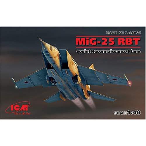 【お気にいる】 MiG-25 ミグ 1/48 ICM RBT プラモデル 48901 航空機