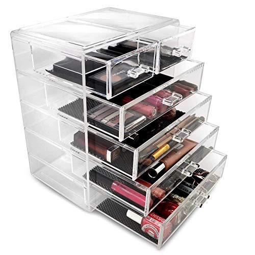 Large　Small　Drawers　Clear　Cosmetics　Sorbus　Jewe　and　Makeup