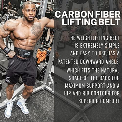 ［即日発送］ Schiek シーク Sports 3004カーボンファイバーリフティングベルト - 腰のサポート用のパワーリフティングジムベルト 【3227549361】(16395円)