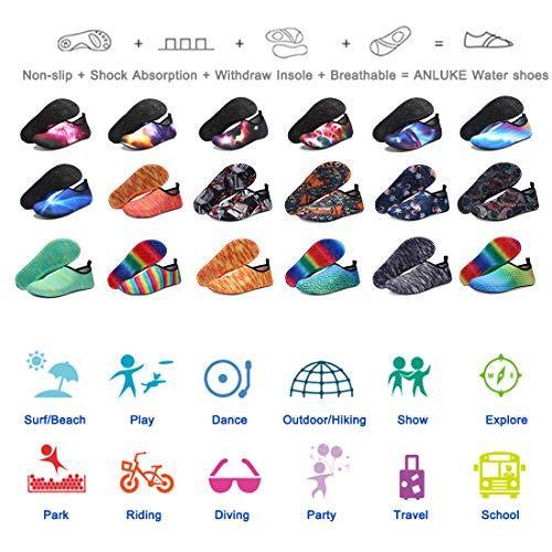 新着商品 Anlukeアンルーク ウォーターシューズ はだし 水遊び ヨガソックス 速乾 ビーチ 水泳 サーフシューズ レディース メンズ Us サイズ 正規品 Www Aqtsolutions Com