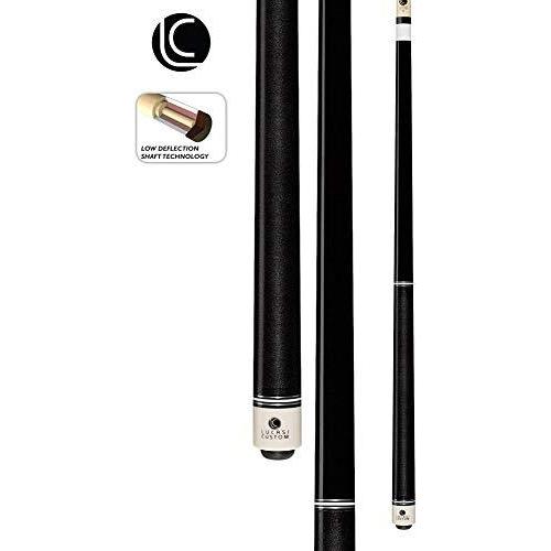 【新版】 LucasiカスタムミスティックブラックCurly MapleビリヤードCue withアップグレードシャフト 【AAA1243477321】(43944円)