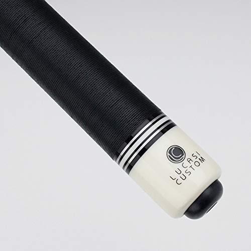 【新版】 LucasiカスタムミスティックブラックCurly MapleビリヤードCue withアップグレードシャフト 【AAA1243477321】(43944円)
