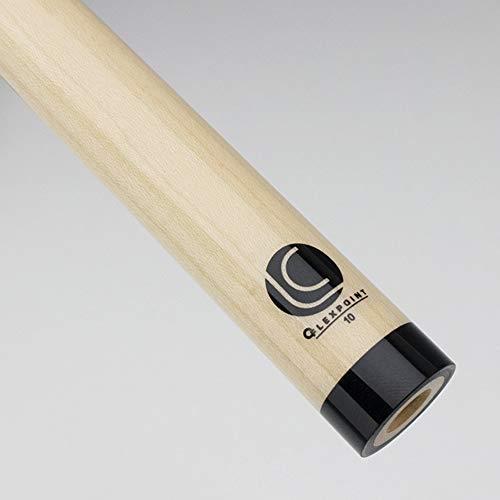 【新版】 LucasiカスタムミスティックブラックCurly MapleビリヤードCue withアップグレードシャフト 【AAA1243477321】(43944円)