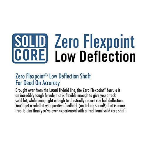 【新版】 LucasiカスタムミスティックブラックCurly MapleビリヤードCue withアップグレードシャフト 【AAA1243477321】(43944円)