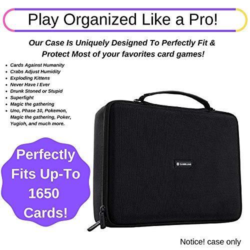 ケースリングCaseling Extra Large Hard Case for C. A. H. Card Game. Fits the Ma 