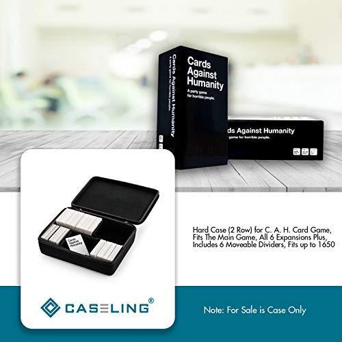 ケースリングCaseling Extra Large Hard Case for C. A. H. Card Game. Fits the Ma 