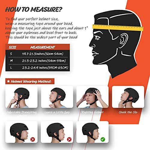 耳付きVihirアダルトウォータースポーツヘルメット-スキースノーヘルメット男性女性スケートボードボートカヤックカヌーセーリング inches54cm 59cm