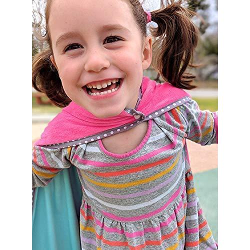 Pillowie - かわいい旅行用枕とブランケットセット - ポータブルで快適な子供用アイテム - バイオレット 