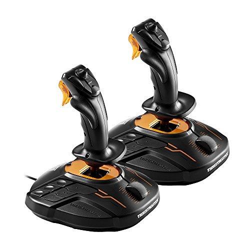 【最終】 【国内正規品Thrustmaster スラストマスター T.16000M FCS SPACE SIM DUO フライトスティック デュオ仕様 【LW7052107057】(24922円)