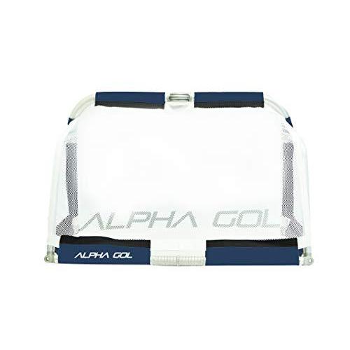 【新品 30%off 送料無料】 Alpha Goal アルミ折りたたみゴール ネイビー 4x2.5 【IQY1372587058】(48507円)