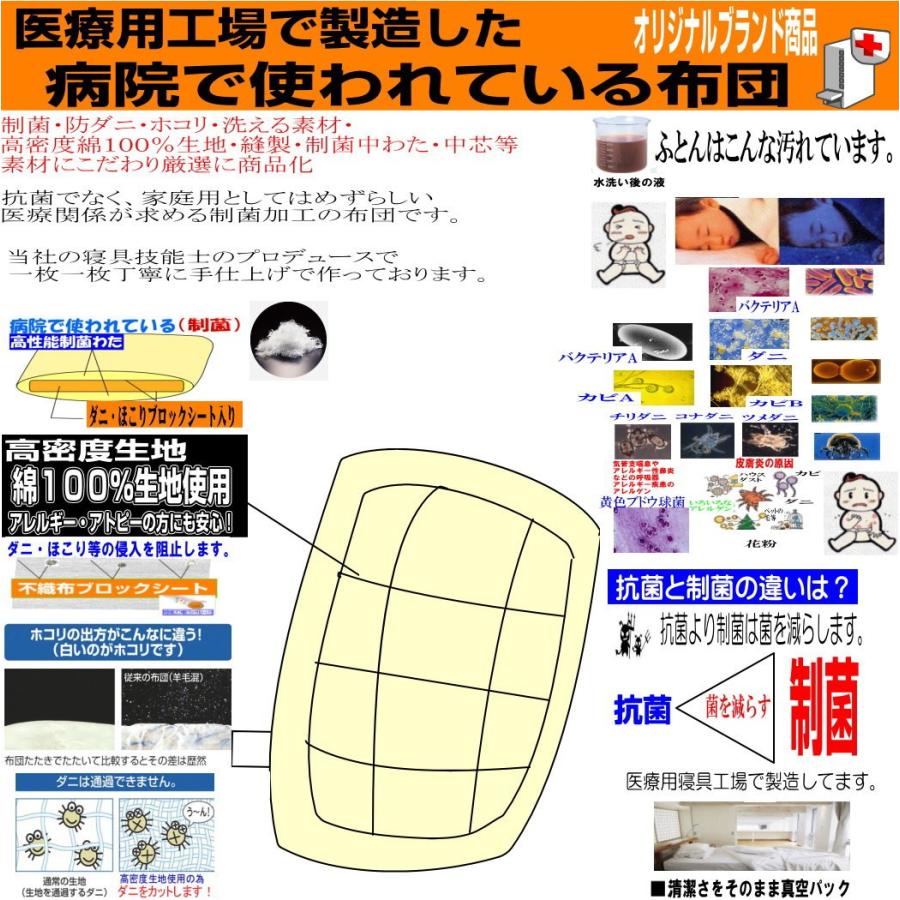 腰痛 布団セットセミダブル 腰やさしい ドクター ウォシュ疲労回復バランス硬質敷 オールシーズン掛セット布団セミダブル 萩原綿業株式会社 通販 Yahoo ショッピング