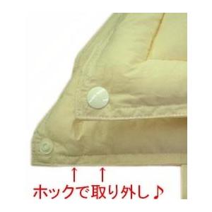 掛布団 ダブル 日本製 病院業務用 掛け布団  洗える 抗菌 防ダニ  アレルギー W２枚合わせオールシーズン掛けふとん橙 |  | 03