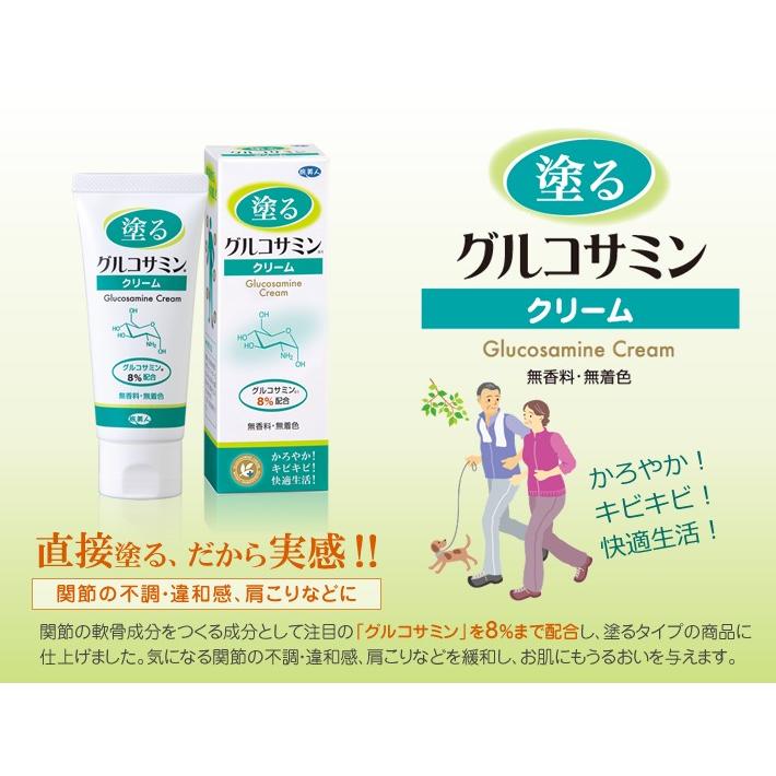 塗る グルコサミンクリーム 60g 【軽井沢】【ホテル】【お土産】【関節