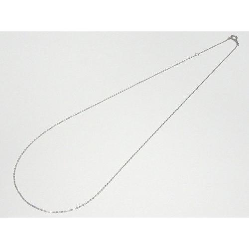 プラチナ＜Pt850＞ネックレスチェーン小豆アズキタイプ40センチ