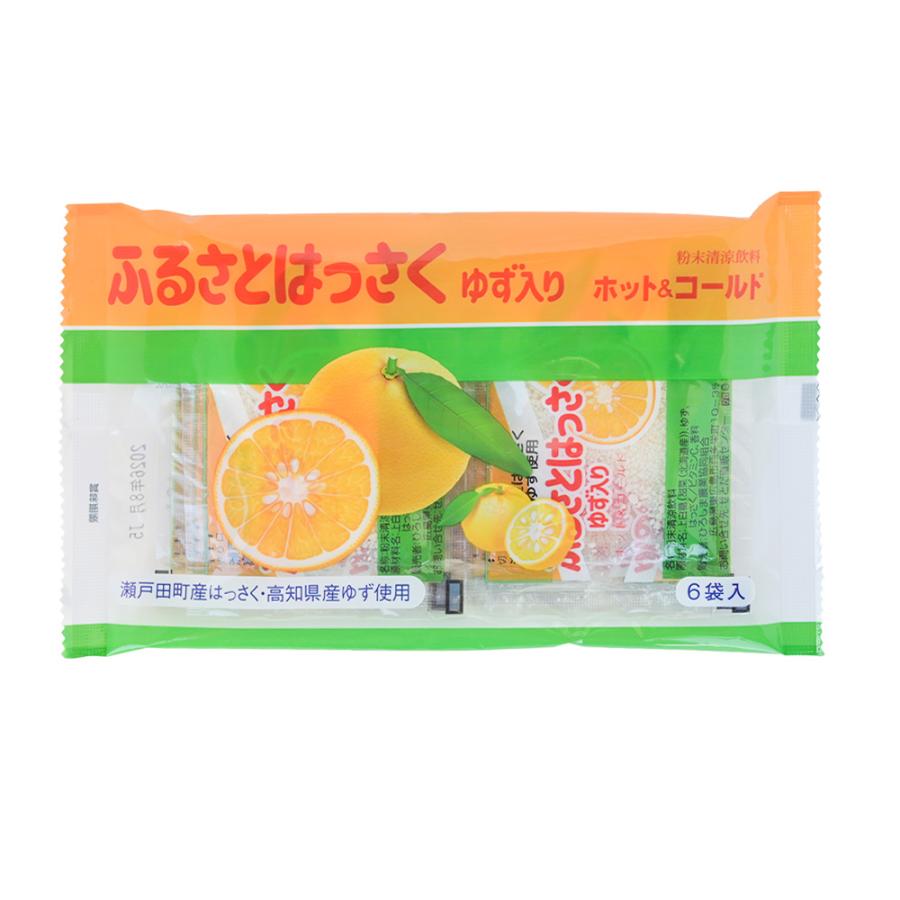 瀬戸田産はっさく使用 ふるさとはっさく ゆず入り 3袋セット(12g×6袋入