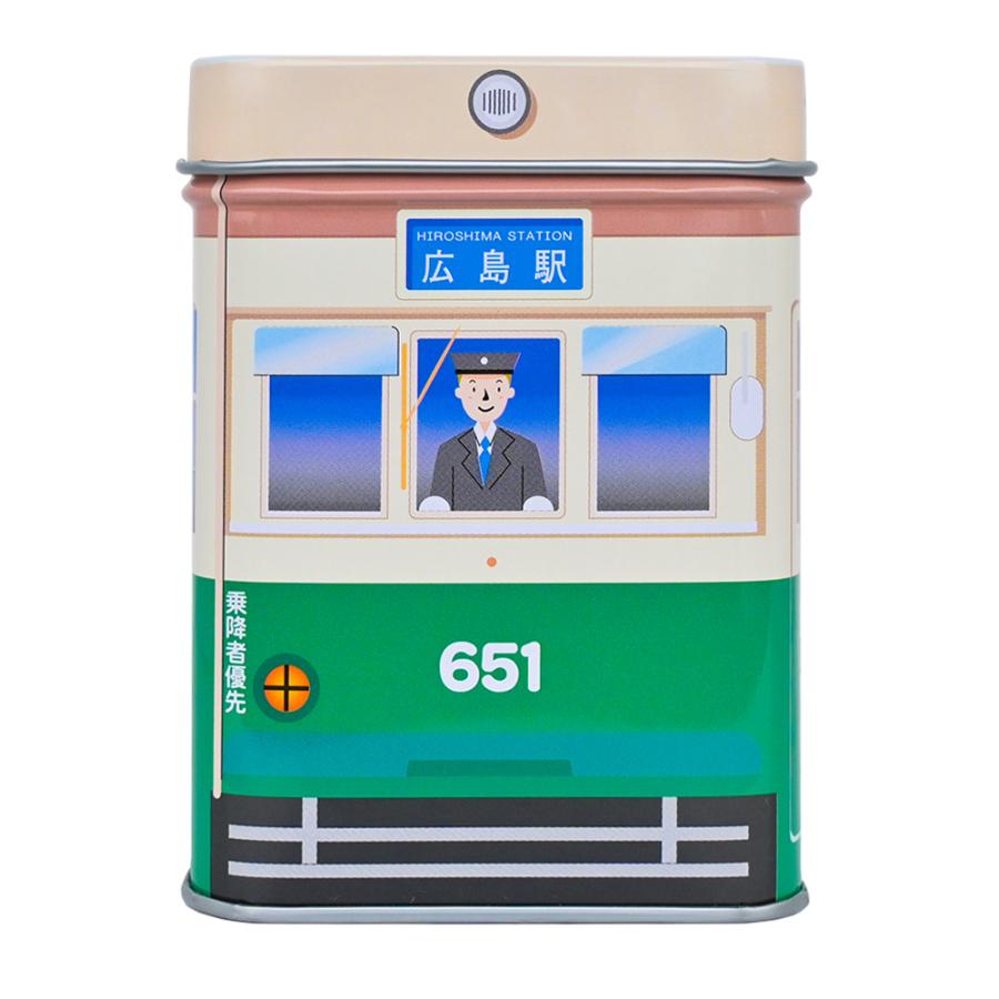 モーツアルト 電車缶クッキー 651缶 2缶セット 送料無料 広島お