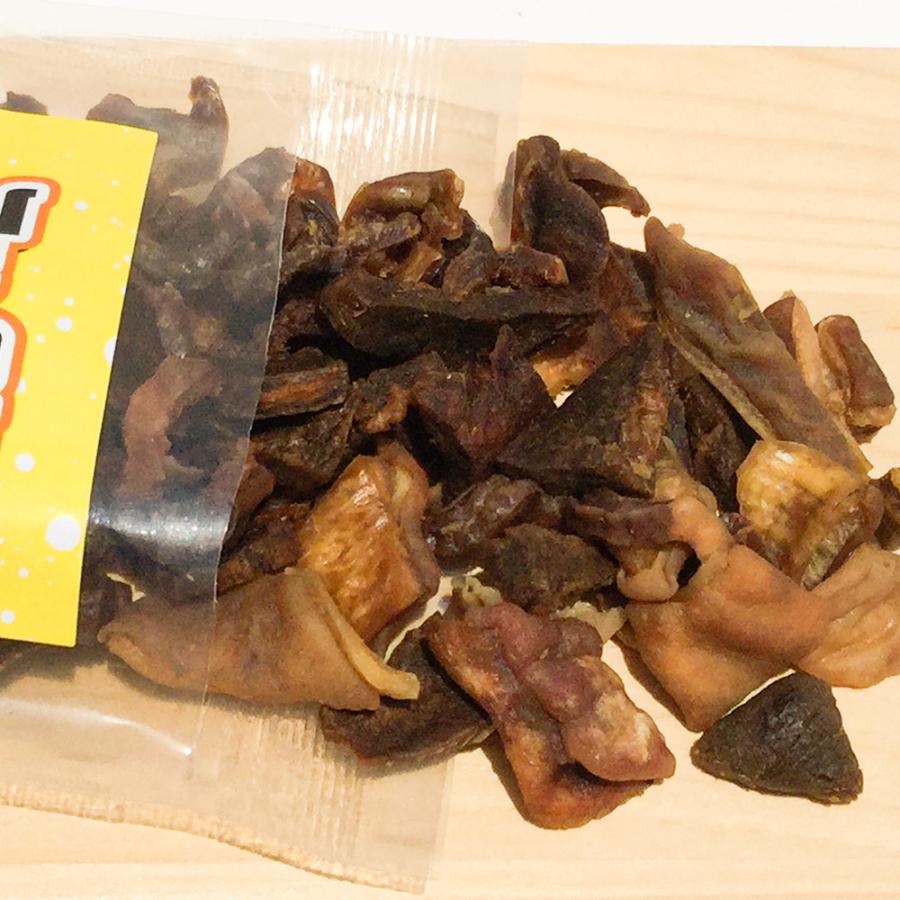 ミックスホルモン せんじ肉 75g 4袋セット 送料無料 豚ハツ、豚胃、鶏砂肝入り 訳あり おつまみ せんじがら ビール 珍味 広島名産 お土産|hgurume|02