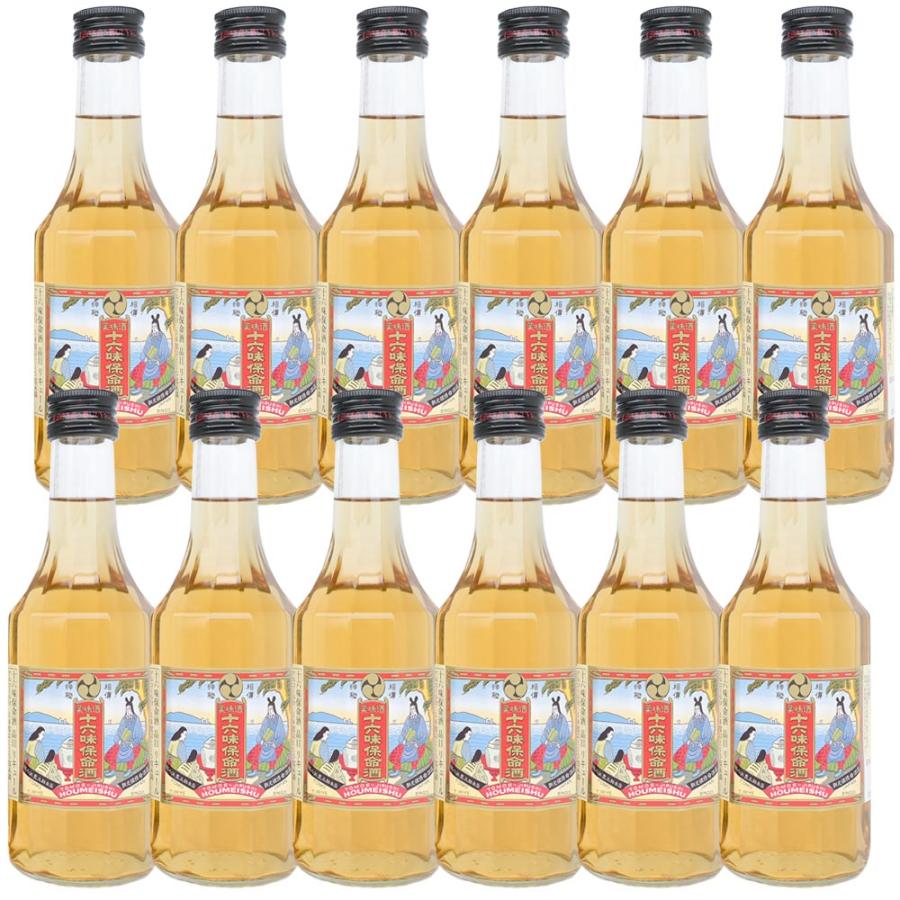 十六味 保命酒 600ml 12本セット 送料込み 16種のハーブ 入江