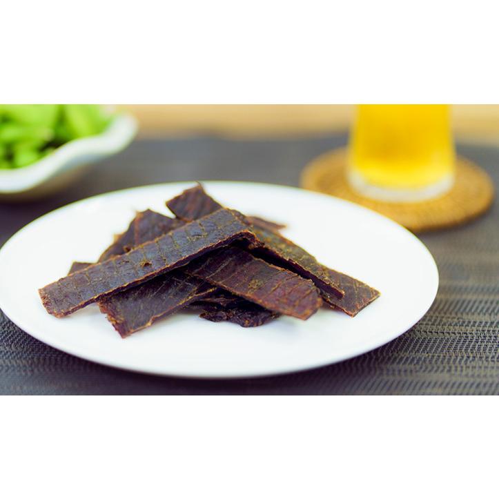テング ビーフジャーキー ミディアムチャンク レギュラー １５０ｇ １5袋セット 送料無料 おつまみ 天狗