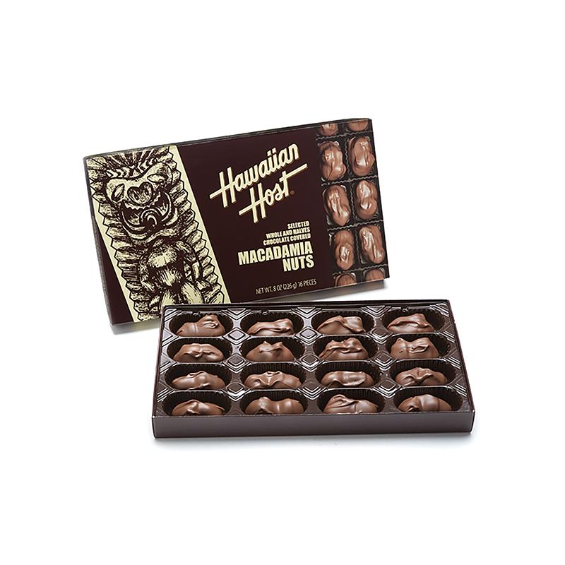 ハワイアンホースト マカダミアナッツ チョコレート ６oz 12粒 8箱セット 送料込み HawaiianHost ハワイお土産 ハワイアンホースト マカダミアナッツ チョコレート 6oz 12粒 8箱