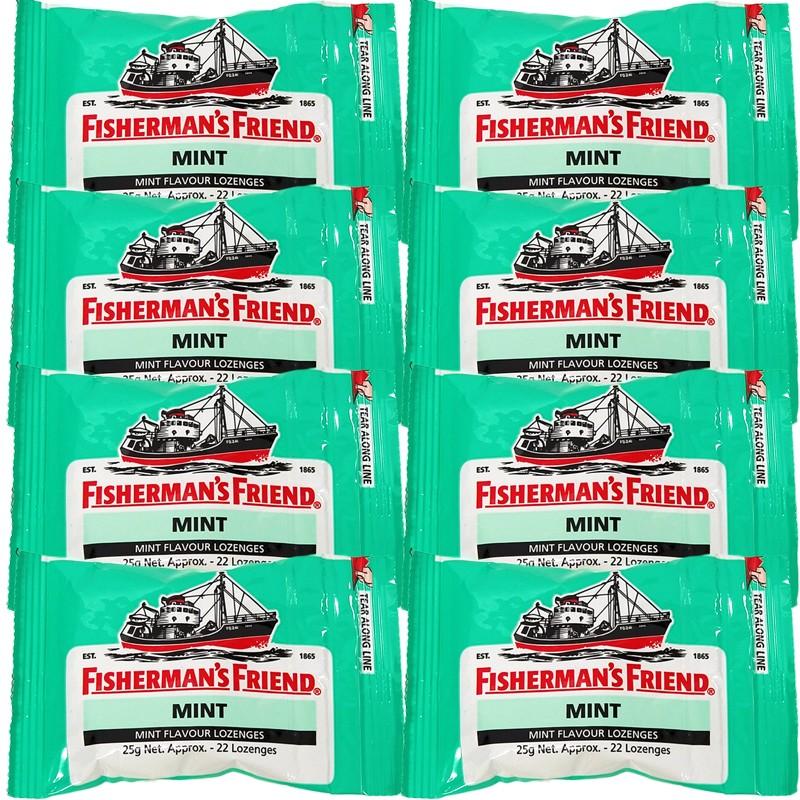 フィッシャーマンズフレンド ストロング ミント 緑 ８個入 送料無料 ミントタブレット イギリス 酔い止め 眠気覚まし Tk ワールドグルメショップ 通販 Yahoo ショッピング