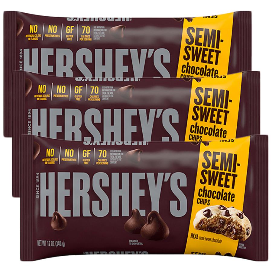Hershey ハーシー セミスイート チョコチップ ３４０ｇ ３個セット 送料無料 アメリカ Usa Tk ワールドグルメショップ 通販 Yahoo ショッピング