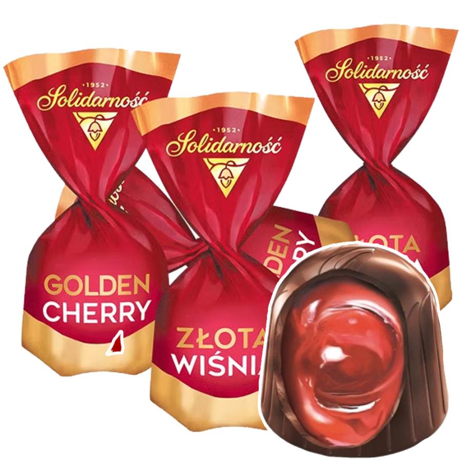 ソリダルノ チェリーリキュールチョコ バロティン 190g 3箱セット