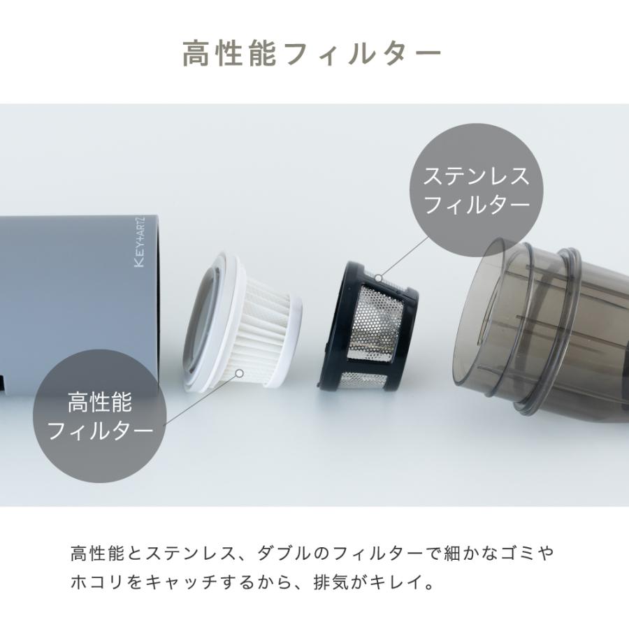 ヒーローグリーン（Hero Green） コードレス掃除機 軽量 一人暮らし
