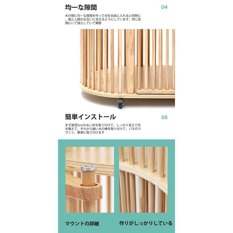 【アウトレット品】 ペットケージ 猫ケージ猫ハウスキャットハウス屋内世帯3階建ての木製フレームキャットフェンス猫ヴィラ 120*60*150cm 【FK1926011688】(68065円)