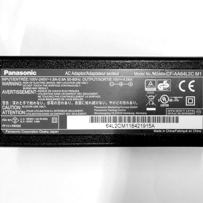 Let’s note 中古 [純正] Panasonic パナソニック ACアダプター CF-AA6412V CF-AA64L2V 16V 4 ...