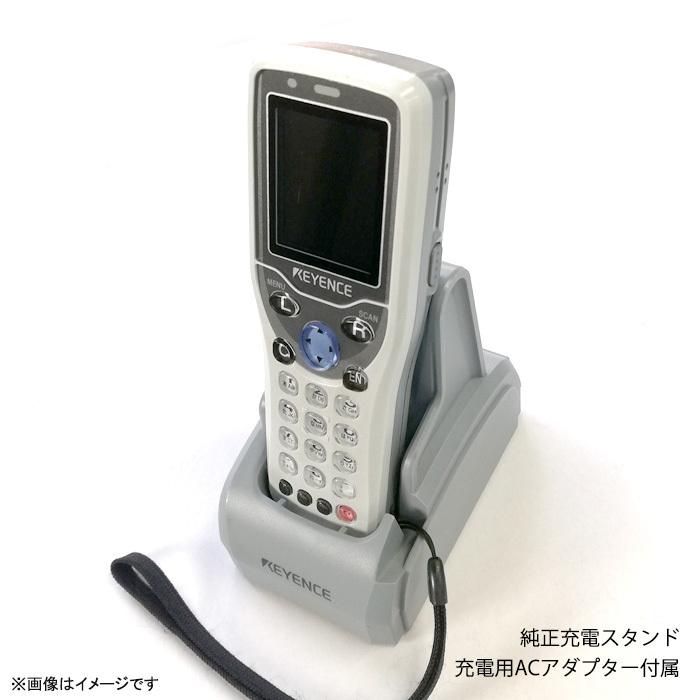 大好評です 中古 KEYENCE ハンディターミナル BT-600 超小型バーコードハンディターミナル キーエンス 充電器 ACアダプター  バーコードリーダー セット [動作確認済] スキャナー