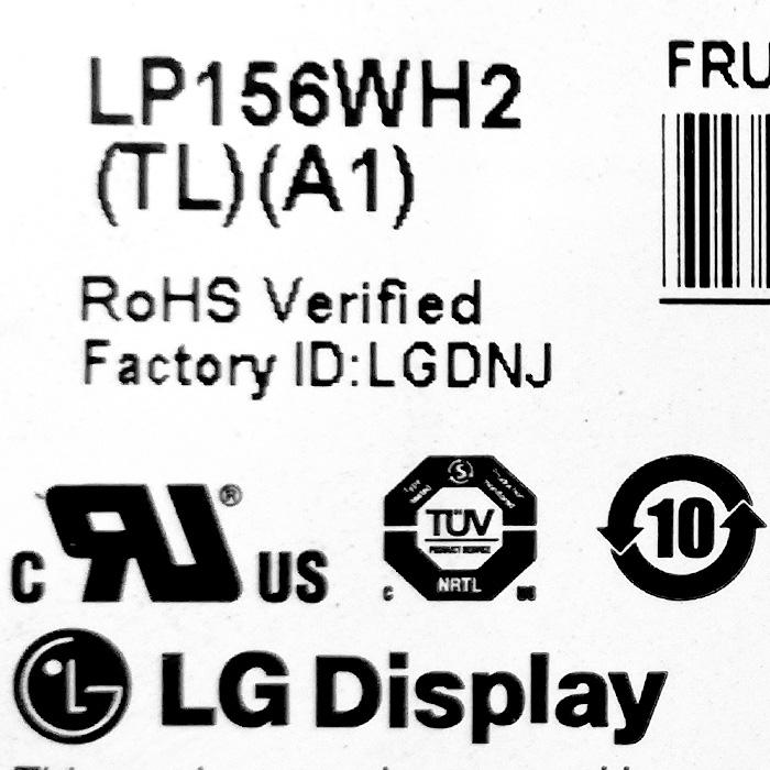 中古 [純正品] LG LP156WH2 TL A1 液晶パネル ノートパソコン用 15.6型 光沢 グレア 15.6インチ 40ピン [動作確認済]｜hhht-store｜03