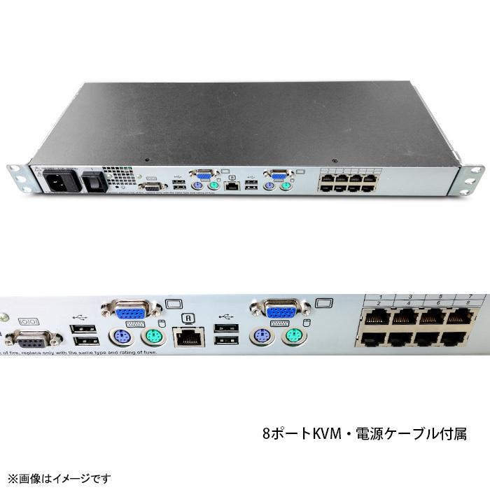 中古 HP KVM サーバー コンソールスイッチ AF616A 513735001 LAN 8ポート 8口 インターフェイスアダプター