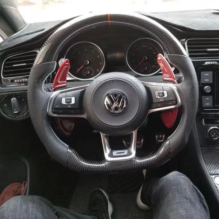 ゴルフ7 GTI アクセサリー カスタム パーツ VW 用品 リアルカーボン