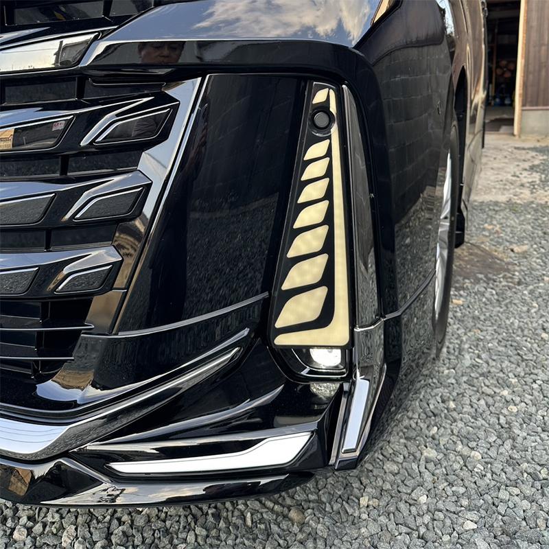 ヴェルファイア40系 増設LEDデイライト シーケンシャルウインカー