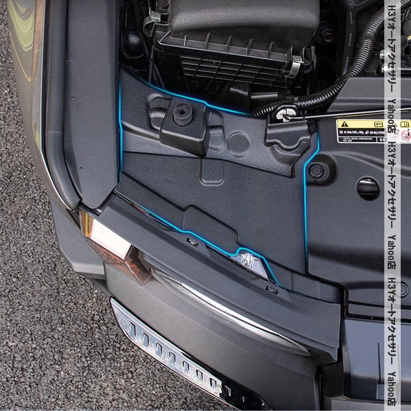 ランドクルーザー 250 ランクル250 エンジンルーム ヘッドライトカバー