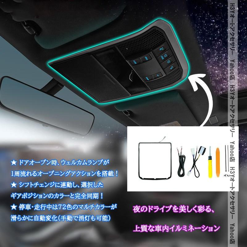 ランクル300 H3Yオートアクセサリー LEDルームランプイルミネーション H3Y ランドクルーザー300 ランクル300 LEDルームランプ