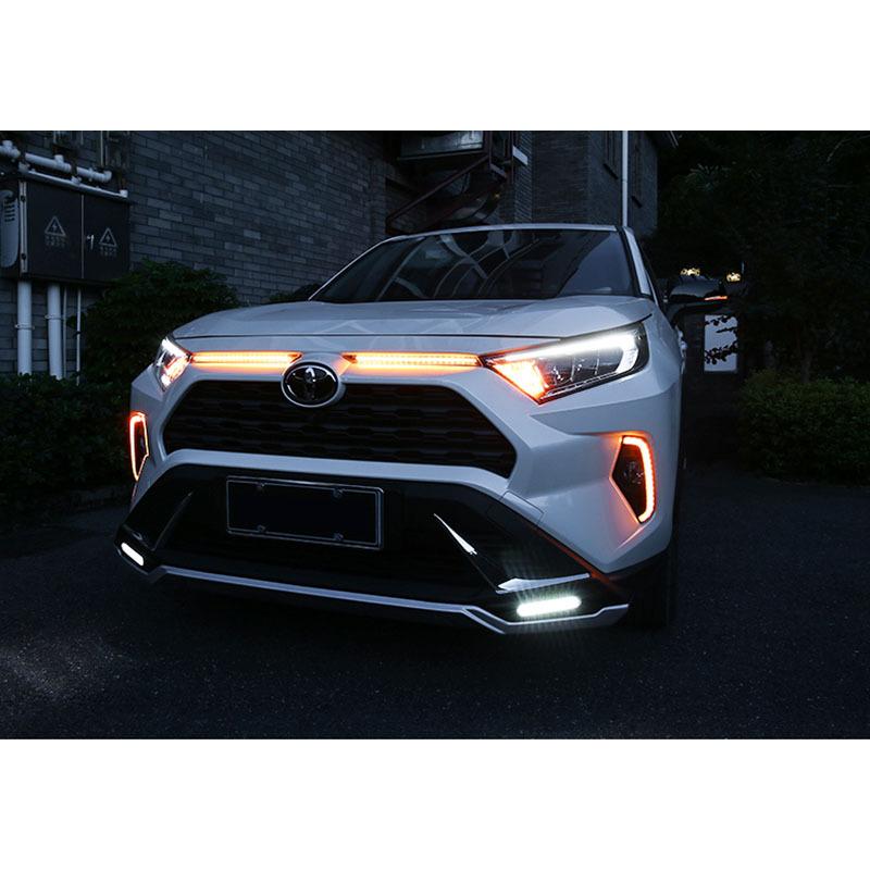 TOYOTA モデリスタ　LEDデイライト　RAV4 愛用 楽天市場】RAV4 モデリスタデイライトフィルム AQUA-STYLE