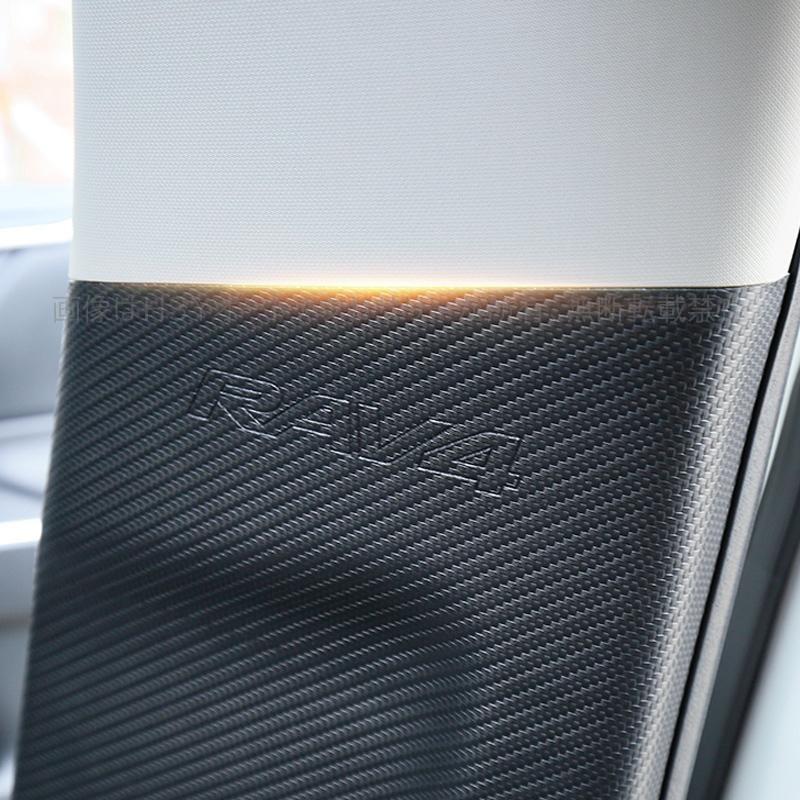 RAV4 ピラープロテクター RAV4 50系 PHV パーツ ピラープロテクター リアサイドプロテクター 2P