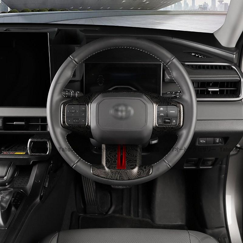 H3Y 新型RAV4 60系 Adventure Z ステアリングパネル ガーニッシュ 内装