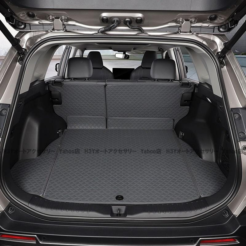 H3Y 新型RAV4 60系 Adventure Z GR-SPORT レザーラゲッジマット 内装