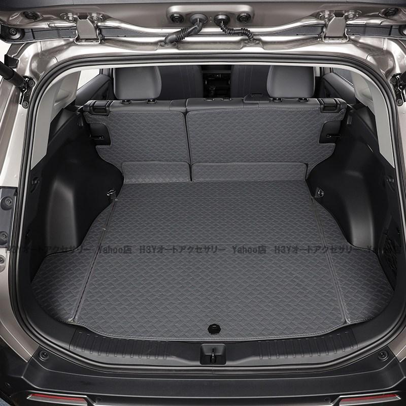 H3Y 新型RAV4 60系 Adventure Z GR-SPORT レザーラゲッジマット 内装