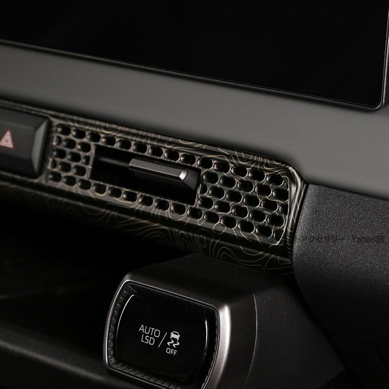 H3Y 新型RAV4 60系 Adventure Z GR-SPORT エアコン吹き出し口パネル