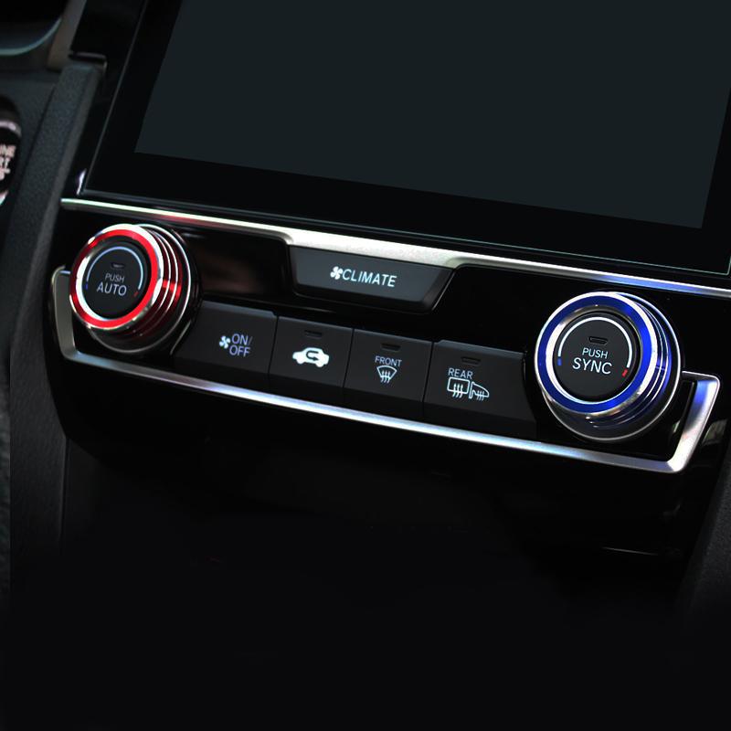 新型シビック Fc1 Fk7 Fk8 パーツ ハッチバック セダン タイプr インテリアパネル エアコンダイヤルカバー Hc105 H3yオートアクセサリー 通販 Yahoo ショッピング