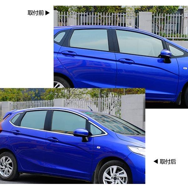 ホンダ フィット3 ハイブリット カスタム パーツ アクセサリー Fit3 Gp5 Gp6 Gk3 Gk4 Gk5 Gk6 用品 ドア差しモール 14p Hf007 Hf007 H3yオートアクセサリー 通販 Yahoo ショッピング